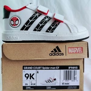 ADIDAS GRAND COURT X MARVEL SPIDER-MAN SHOES KIDS